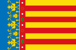 Bandera de Comunidad Valenciana / Comunitat Valenciana